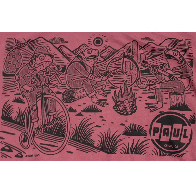 Paul Component Engineering Bike Camping Froggies T-Shirt