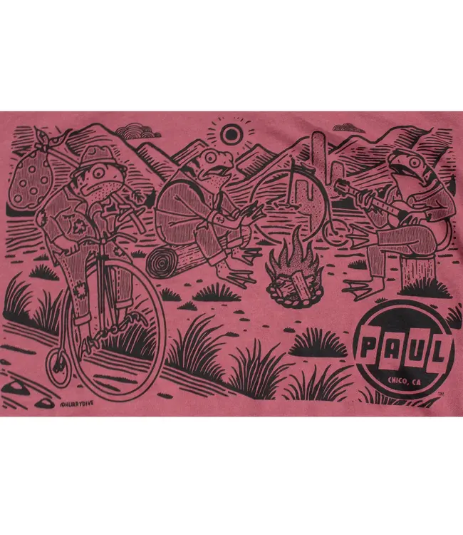Paul Component Engineering Bike Camping Froggies T-Shirt