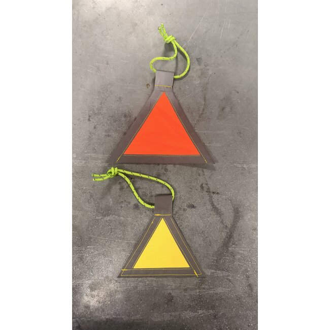 Grizzly Cycles Reflective Triangles