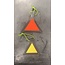 Grizzly Cycles Reflective Triangles