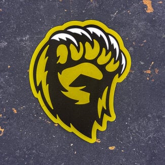 Grizzly Cycles Grizzly Paw Sticker