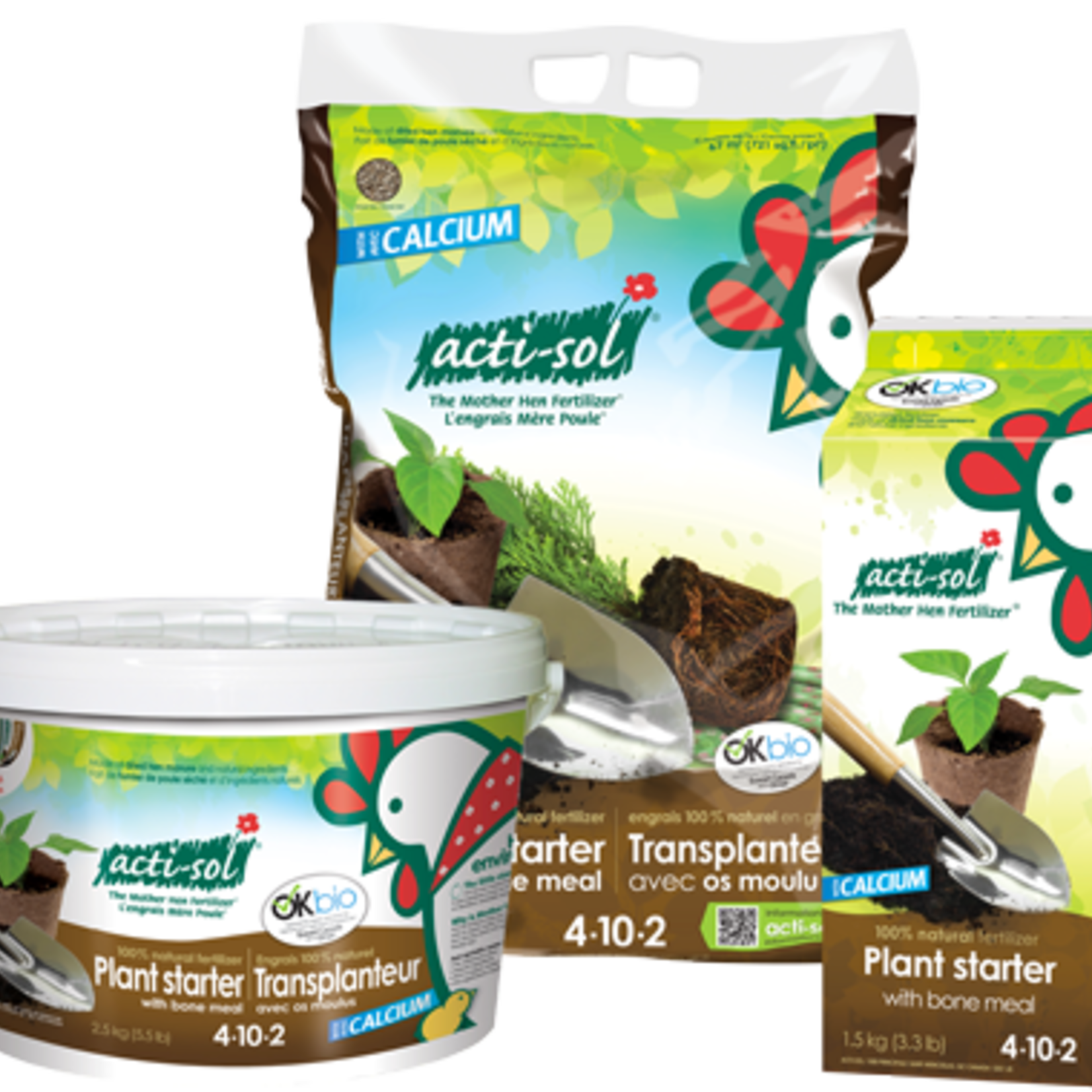 Acti-sol Acti-Sol Plant Starter w/Bone Meal 4-10-2 1.5kg
