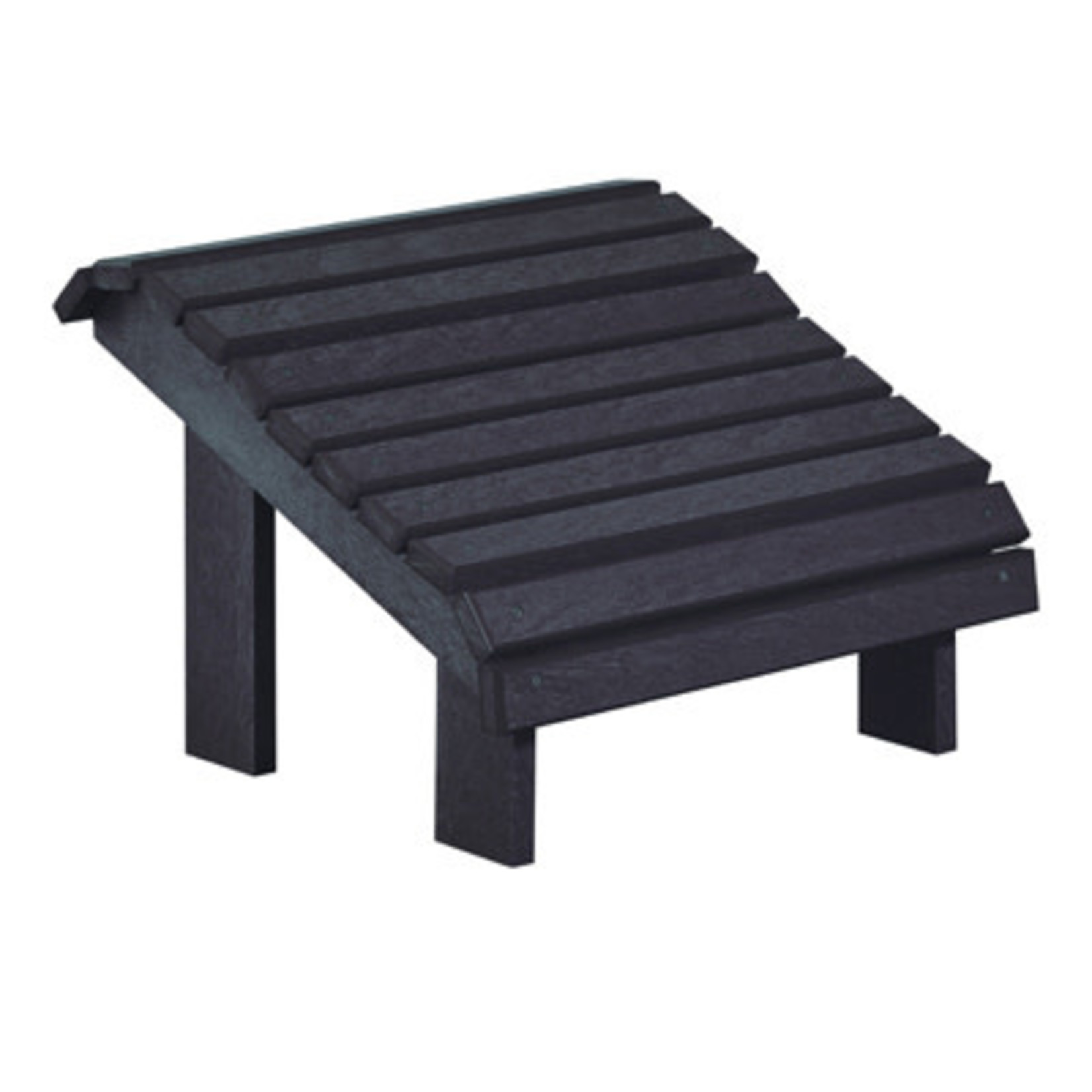 CR Plastics CRP F04 Premium Footstool - Black