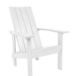 CR Plastics CRP C06 Modern Adirondack White