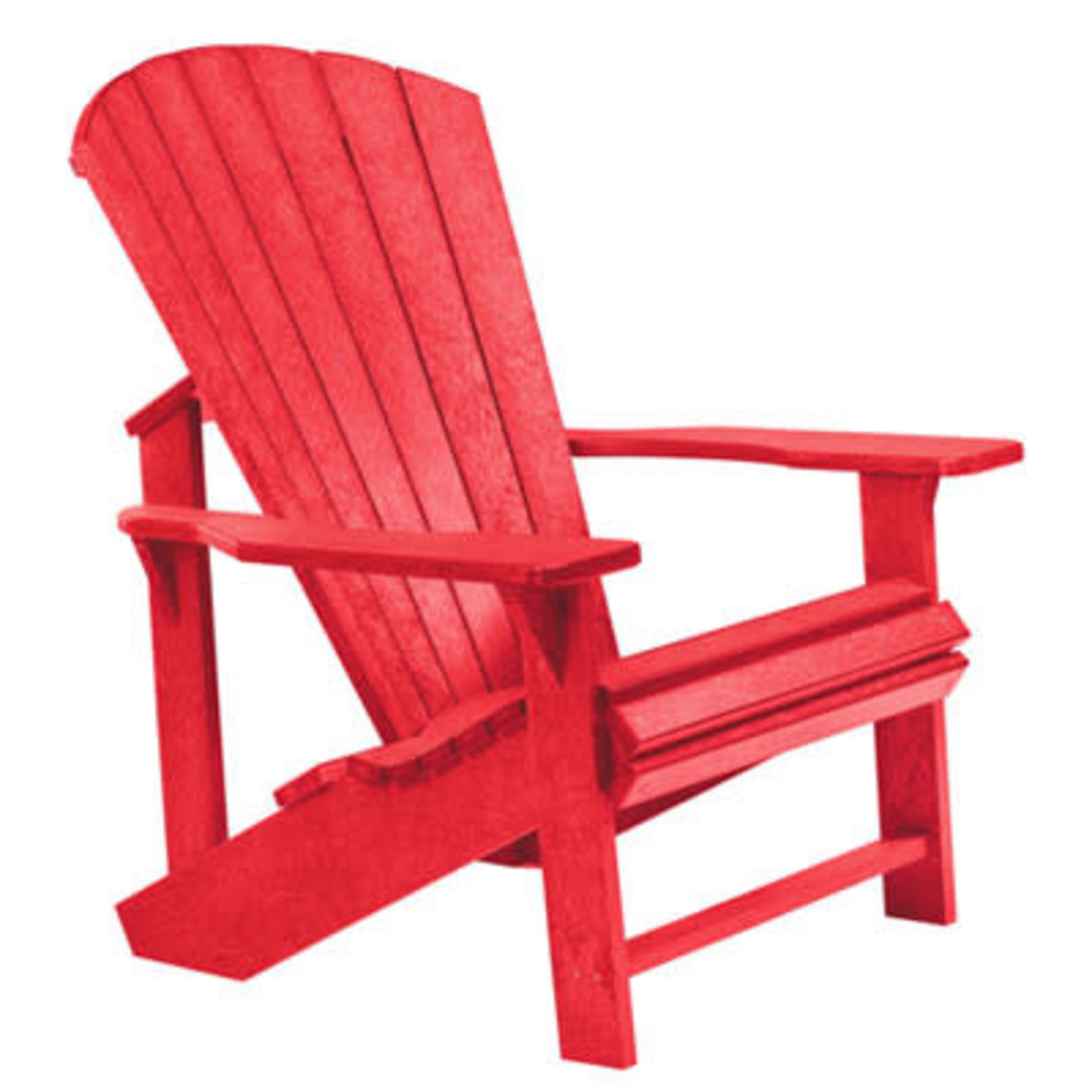 CR Plastics CRP 'Adirondack Classic Chair' C01- Red