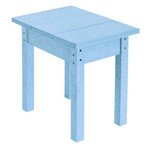 CR Plastics CRP 'Small Rectangular Table' - T01-Sky Blue