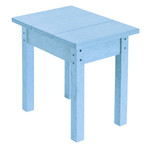 CR Plastics CRP T01 Small Rectangular Table - Sky Blue