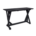 CR Plastics CRP T202 Harvest Bar Table Black-Display