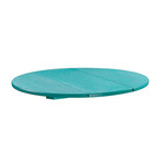 CR Plastics CRP TT04 40" Round Table Top Turquoise