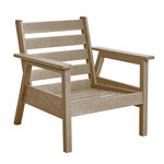 CR Plastics CRP DSF281 Tofino Arm Chair Beige