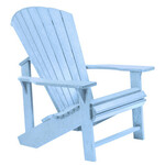 CR Plastics CRP C01 Adirondack Classic Chair - Sky Blue