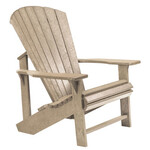 CR Plastics CRP 'Adirondack Classic Chair' C01- Beige