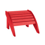 CR Plastics CRP F01 Footstool Red