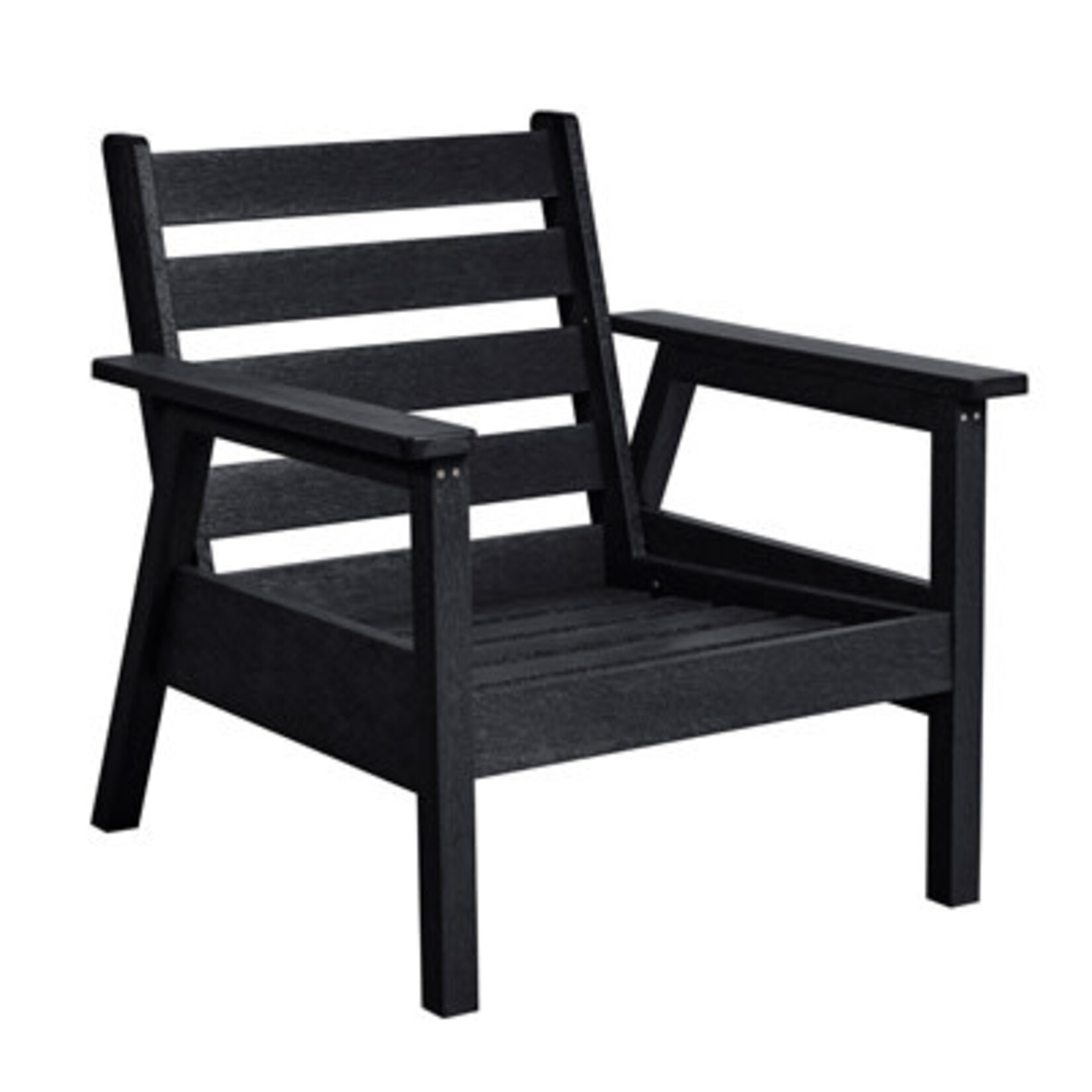 CR Plastics CRP 'Tofino Arm Chair Frame' - Black