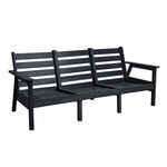 CR Plastics CRP DSF283 Tofino Sofa Black