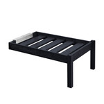 CR Plastics CRP DSF289 Tofino Chaise Extension Black