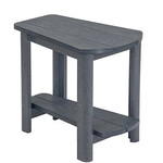 CR Plastics CRP Addy Side Table:Slate Grey