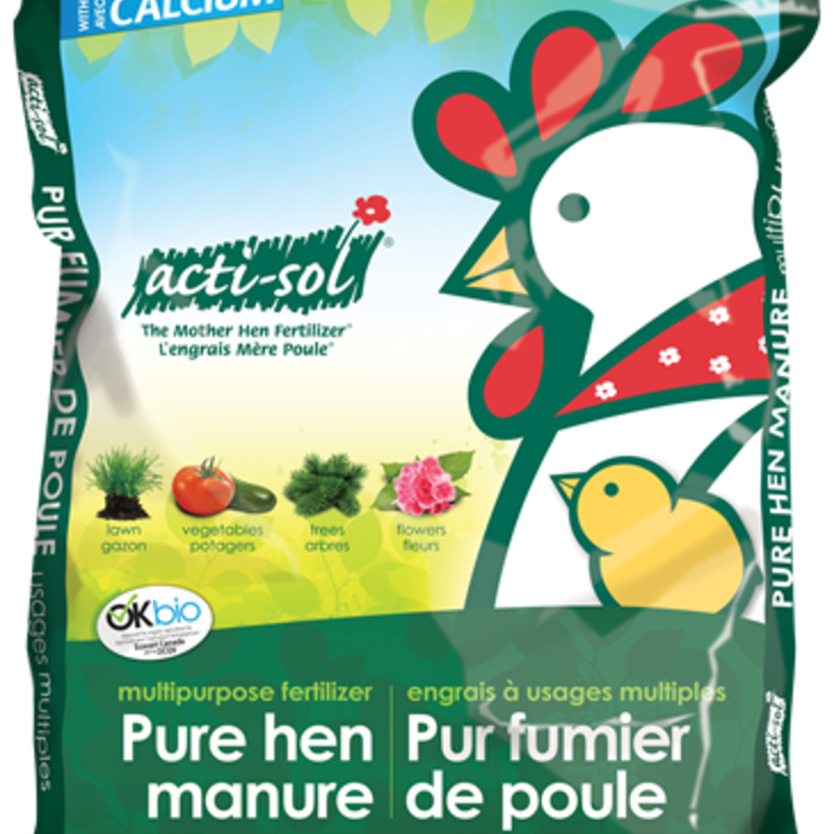 Acti-sol Acti-Sol Pure Hen Manure Fertilizer 5-3-2 20kg