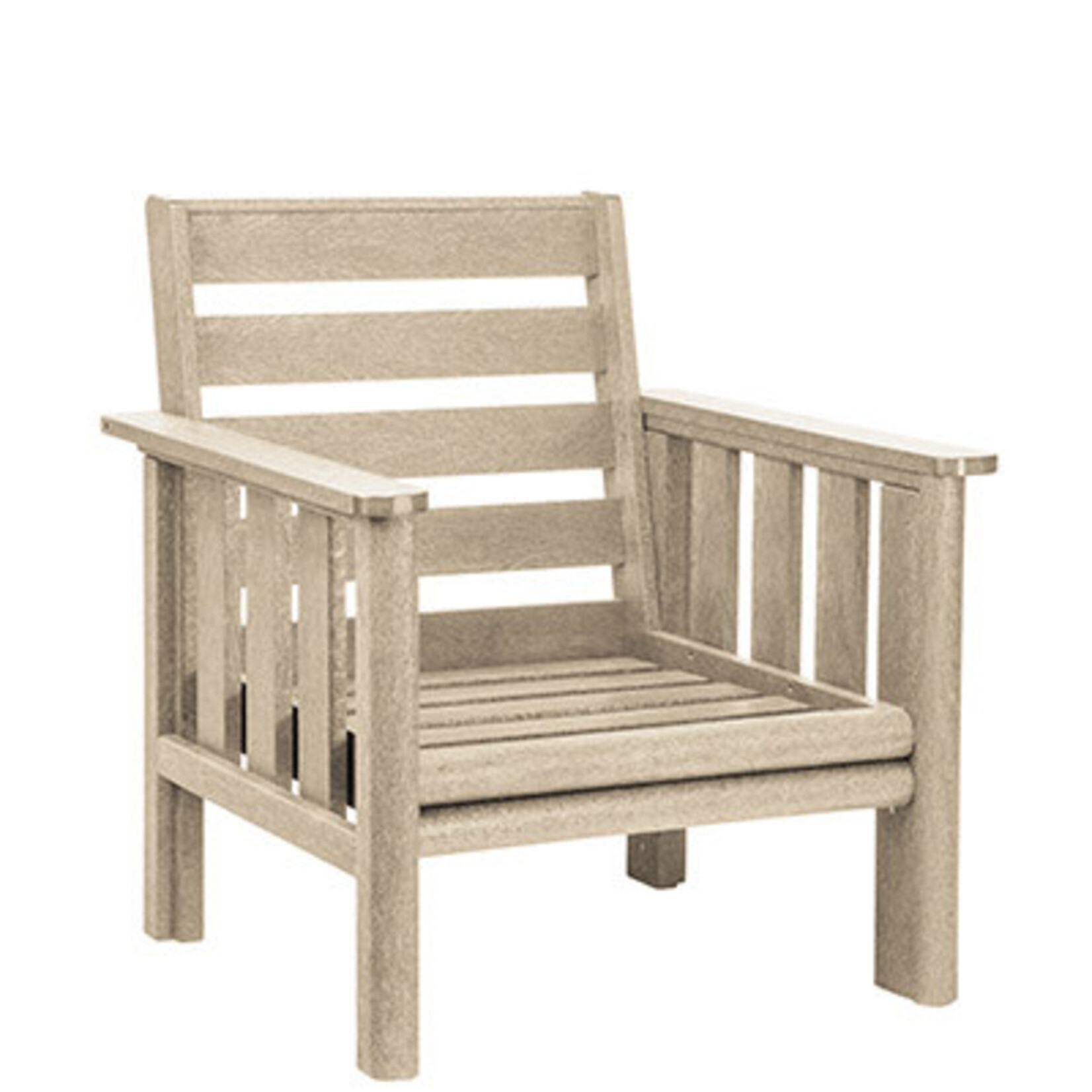 CR Plastics CRP 'Stratford Arm Chair'-Beige