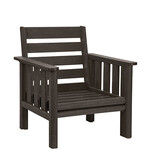 CR Plastics CRP  DSF261 Stratford Arm Chair Chocolate