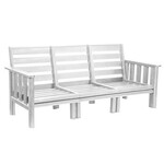 CR Plastics CRP DSF263 Stratford Sofa White