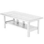 CR Plastics CRP DST267 Stratford Coffee Table White