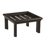 CR Plastics CRP DSO272 Stratford 'Large Ottoman'-Chocolate