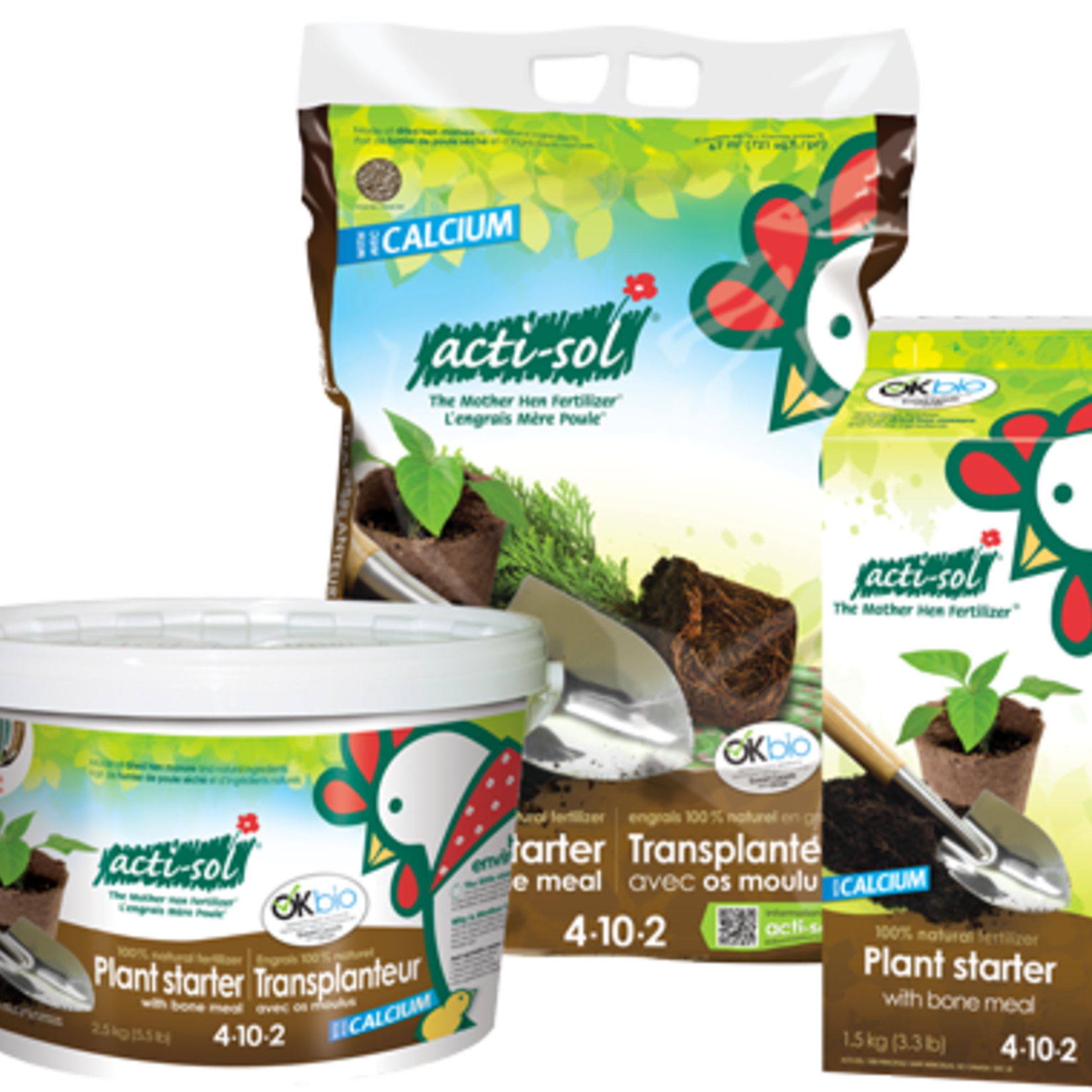 Acti-sol Acti-Sol Plant Starter w/ Bone Meal  4-10-2 8 kg