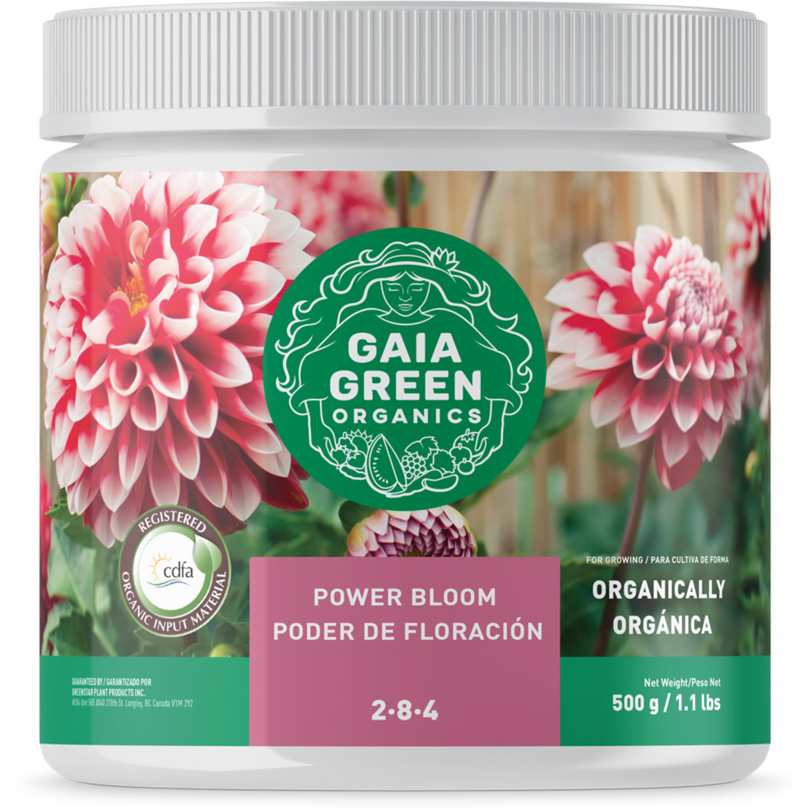 Gaia Green Gaia Green Organics Power Bloom 2-8-4 500 g