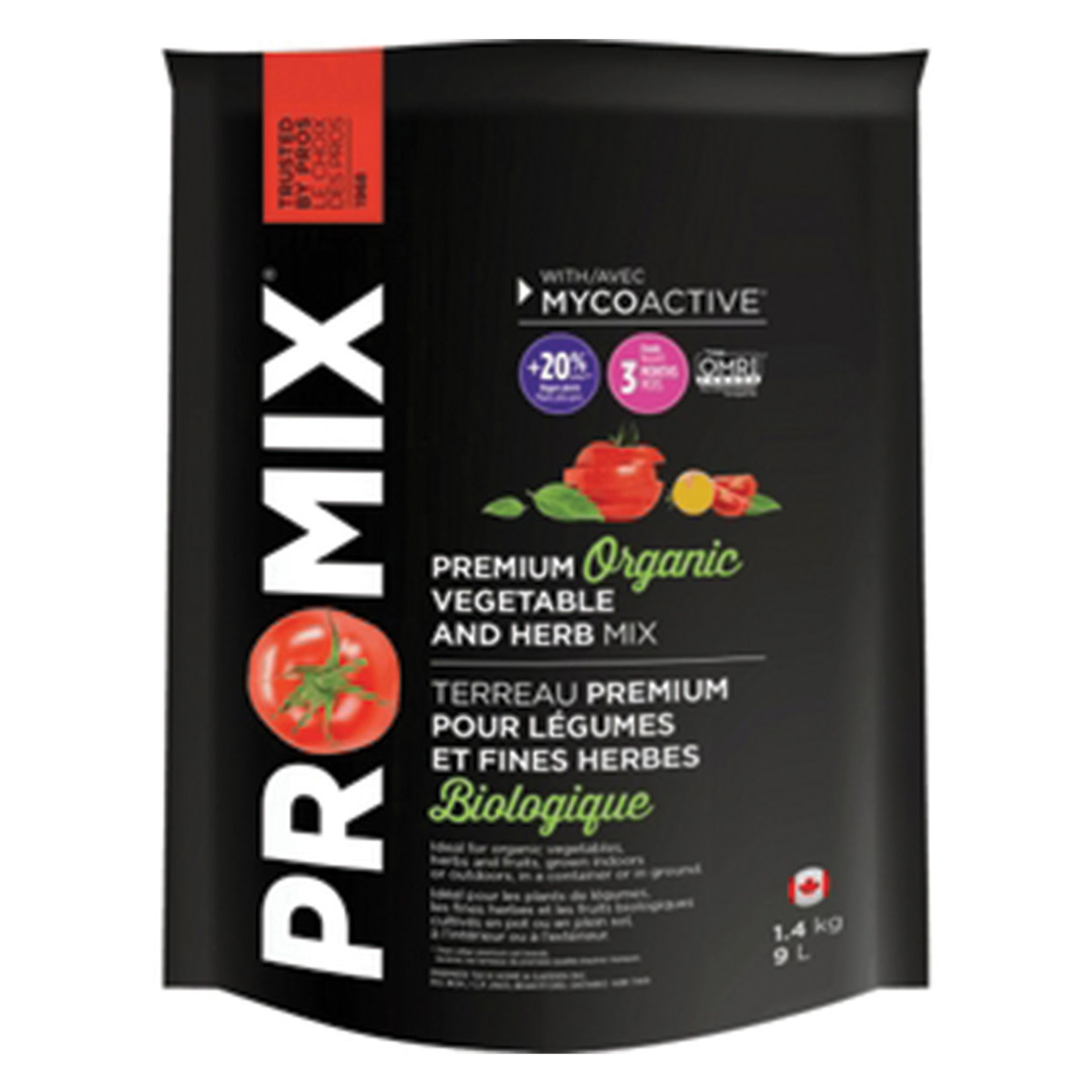PROMIX PRO-MIX Organic Vegetable & Herb Mix 9 L