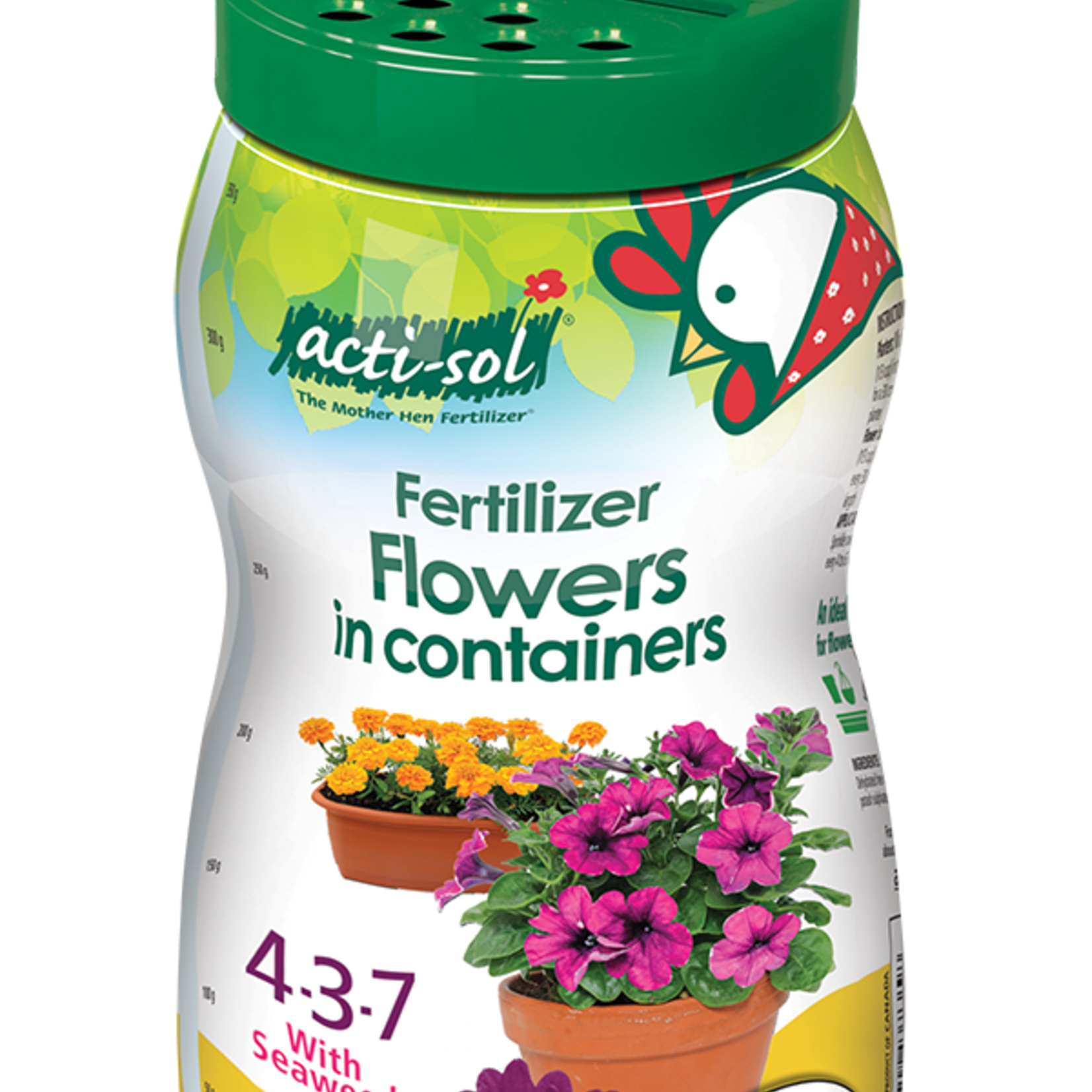 Acti-sol Acti-Sol Fertilizer Flowers in Containers  4-3-7 350 g
