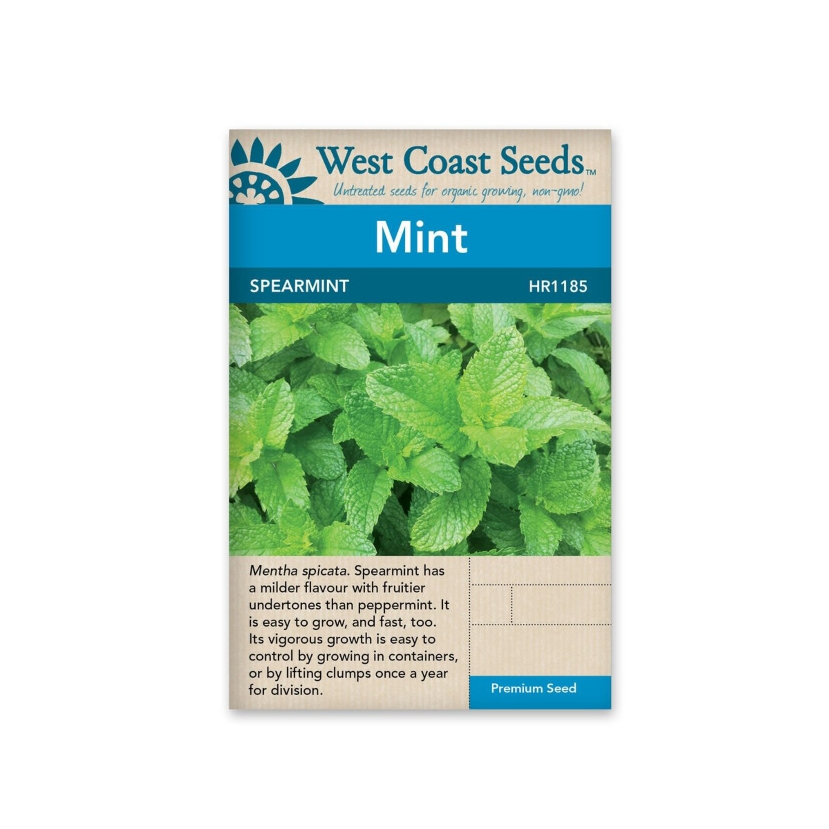 West Coast Seeds Mint-Spearmint