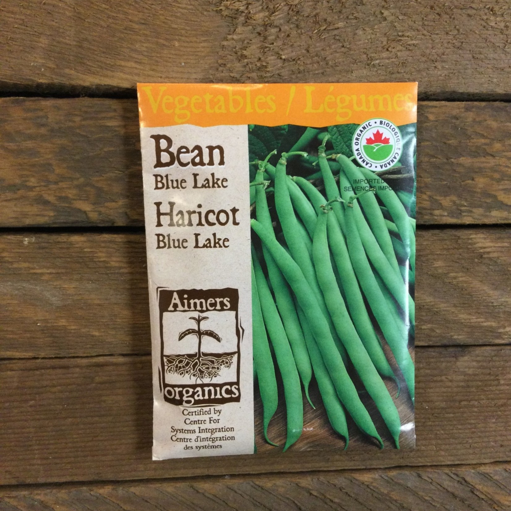 Aimers Bean 'Blue Lake' Org