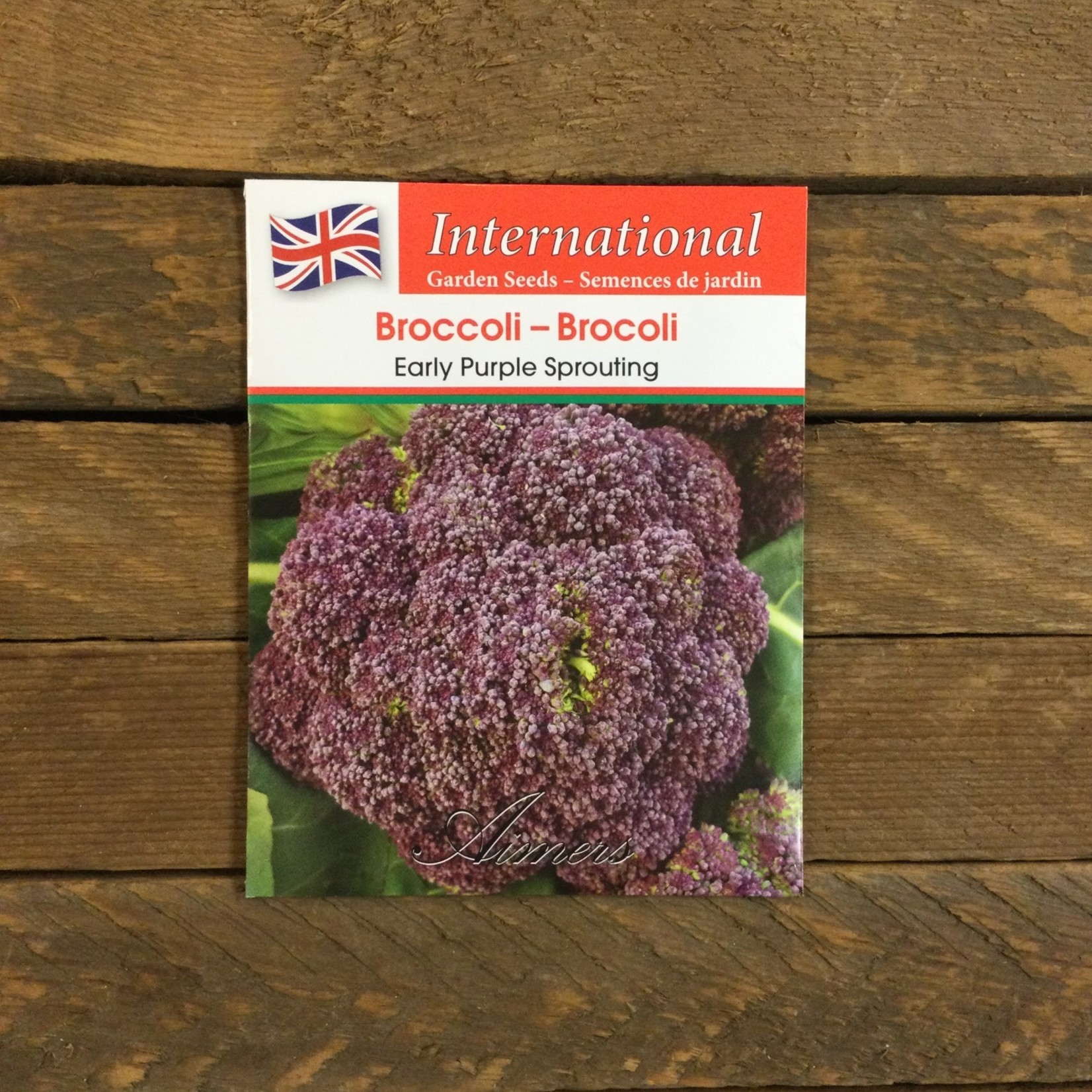 Aimers International Broccoli 'Early Purple Sprouting'