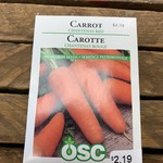 OSC Seeds Carrot 'Chantenay Red' Seeds
