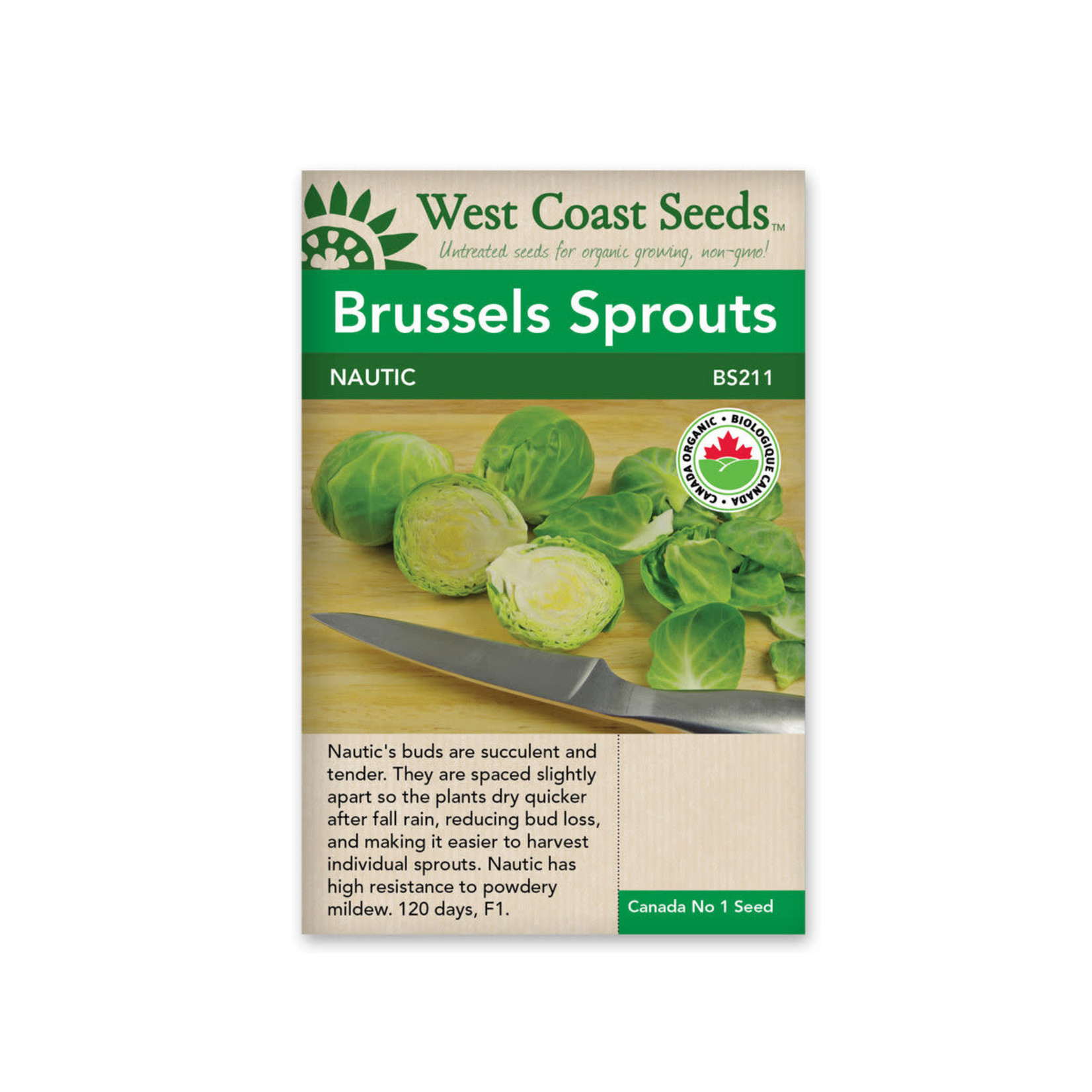 Westcoast Brussel Sprouts-Nautic F1 (Coated) Certified