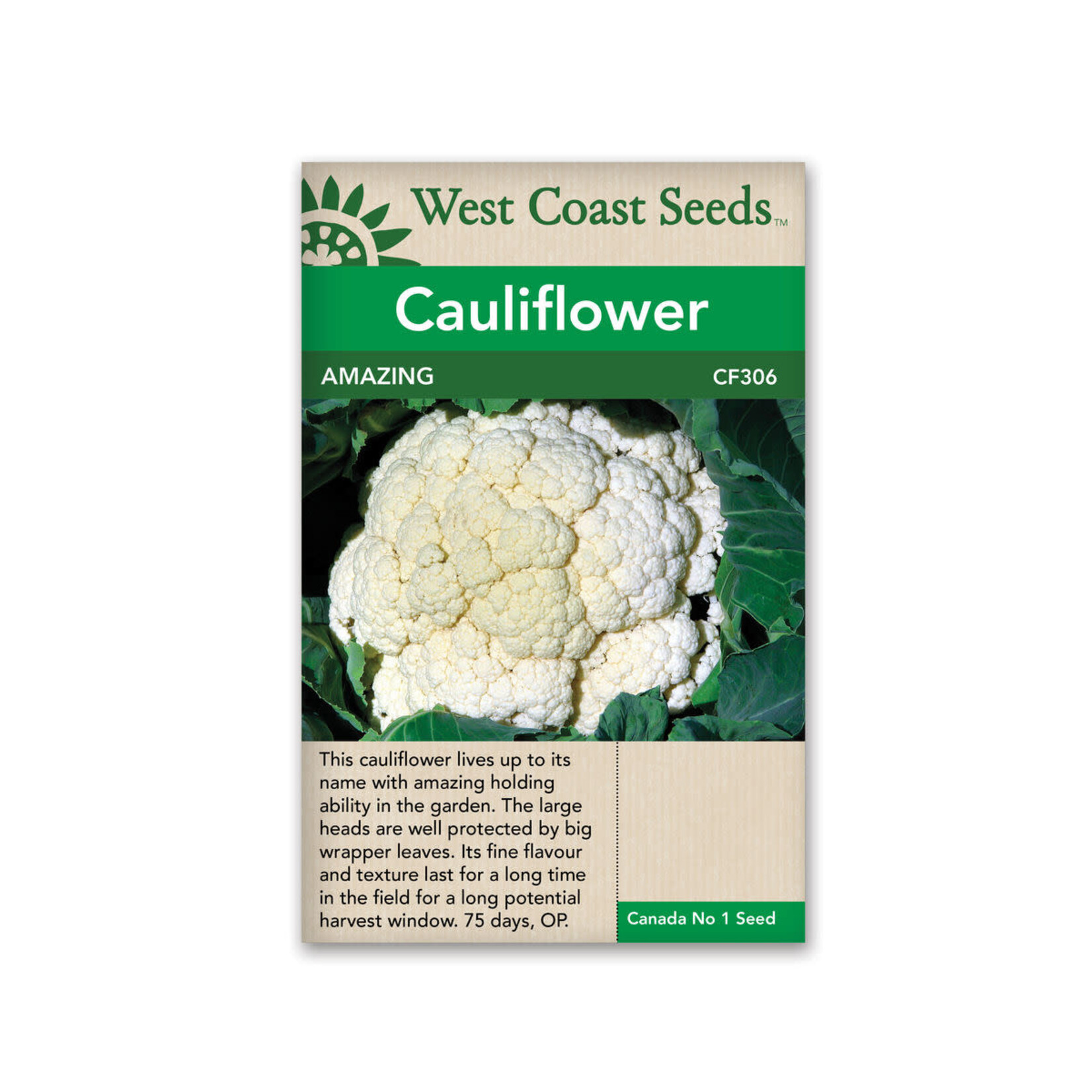 West Coast Seeds Cauliflower - Amazing