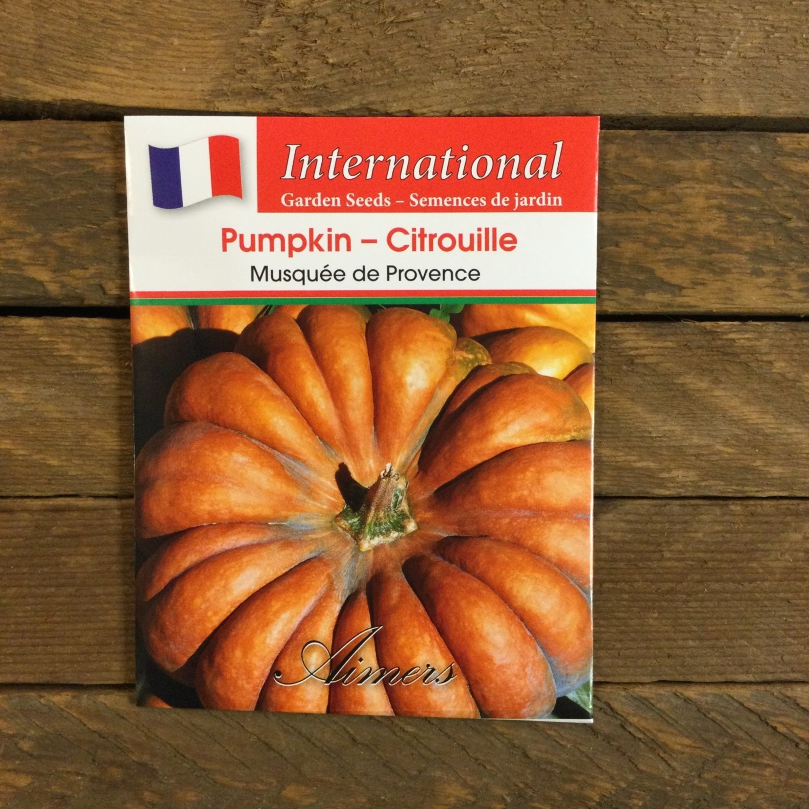 Aimers International Pumpkin  'Musquee De Provence' Seeds