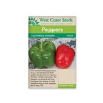 West Coast Seeds Peppers-California Wonder 300