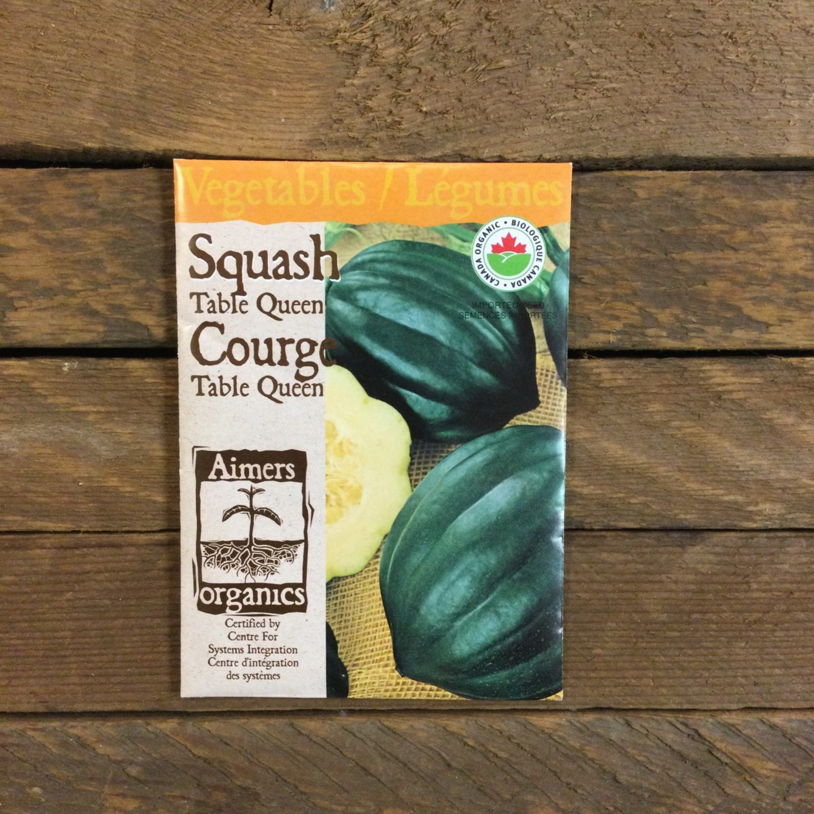 Aimers Squash 'Table Queen' Organic Seeds