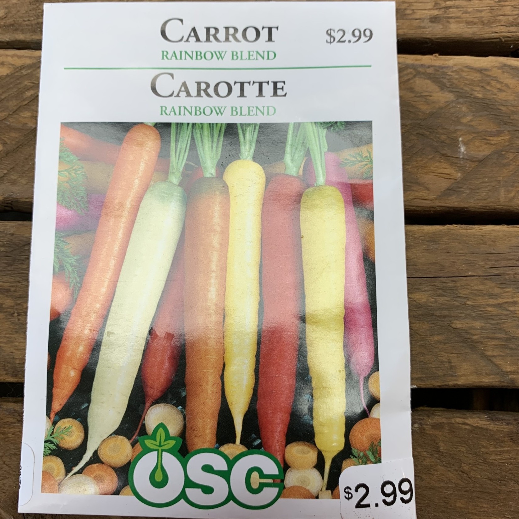 OSC Seeds Carrot 'Rainbow Blend' Seeds