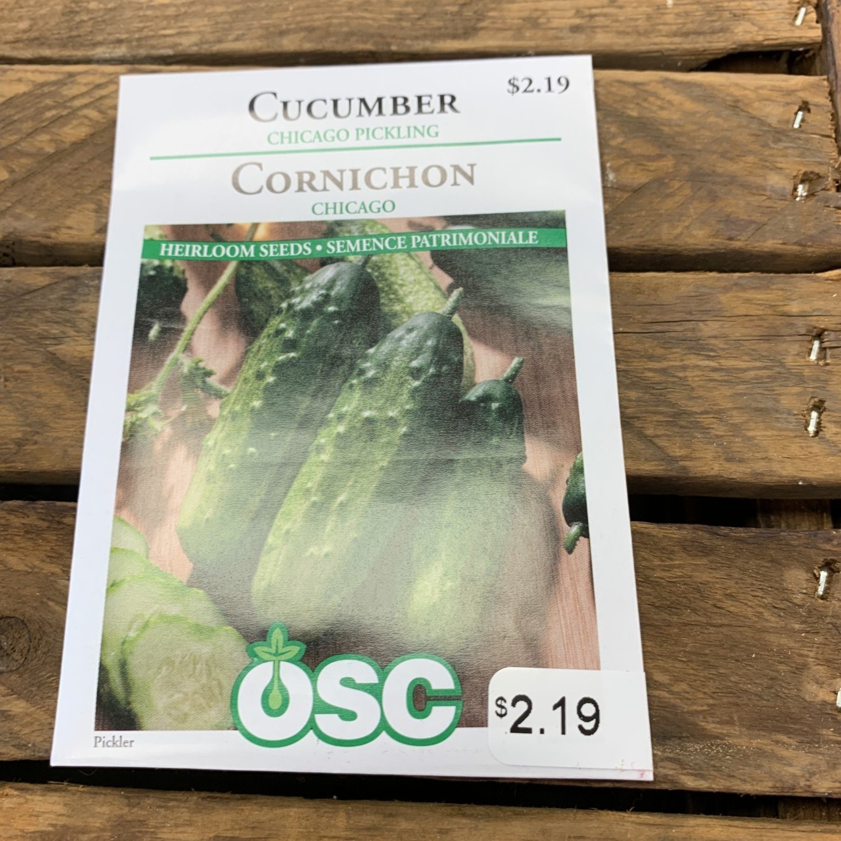 OSC Seeds Cucumber 'Chicago Pickling' Seeds