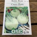 OSC Seeds Kohl Rabi 'White Vienna' Seeds