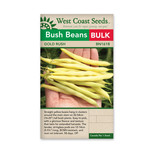 West Coast Seeds Beans-Gold Rush Yellow Wax seeds