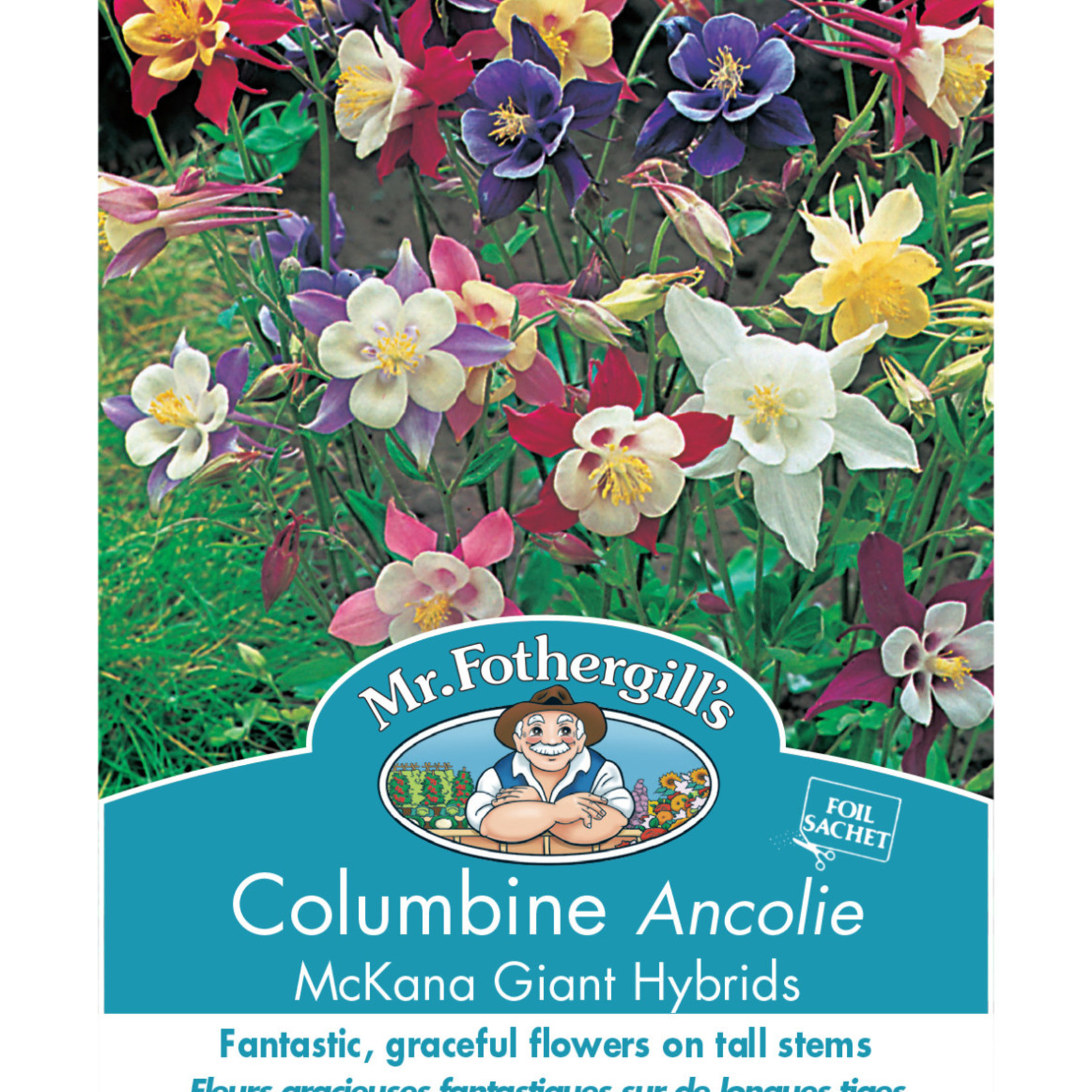 Mr. Fothergill's COLUMBINE McKana Giant Hybrids Seeds