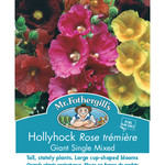 Mr. Fothergill's HOLLYHOCK Giant Single Mixed