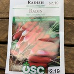 OSC Seeds Radish 'French Breakfast' Seeds