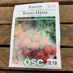 OSC Seeds Radish 'Scalet Globe' Seeds