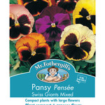 Mr. Fothergill's PANSY Swiss Giants Mixed Seeds