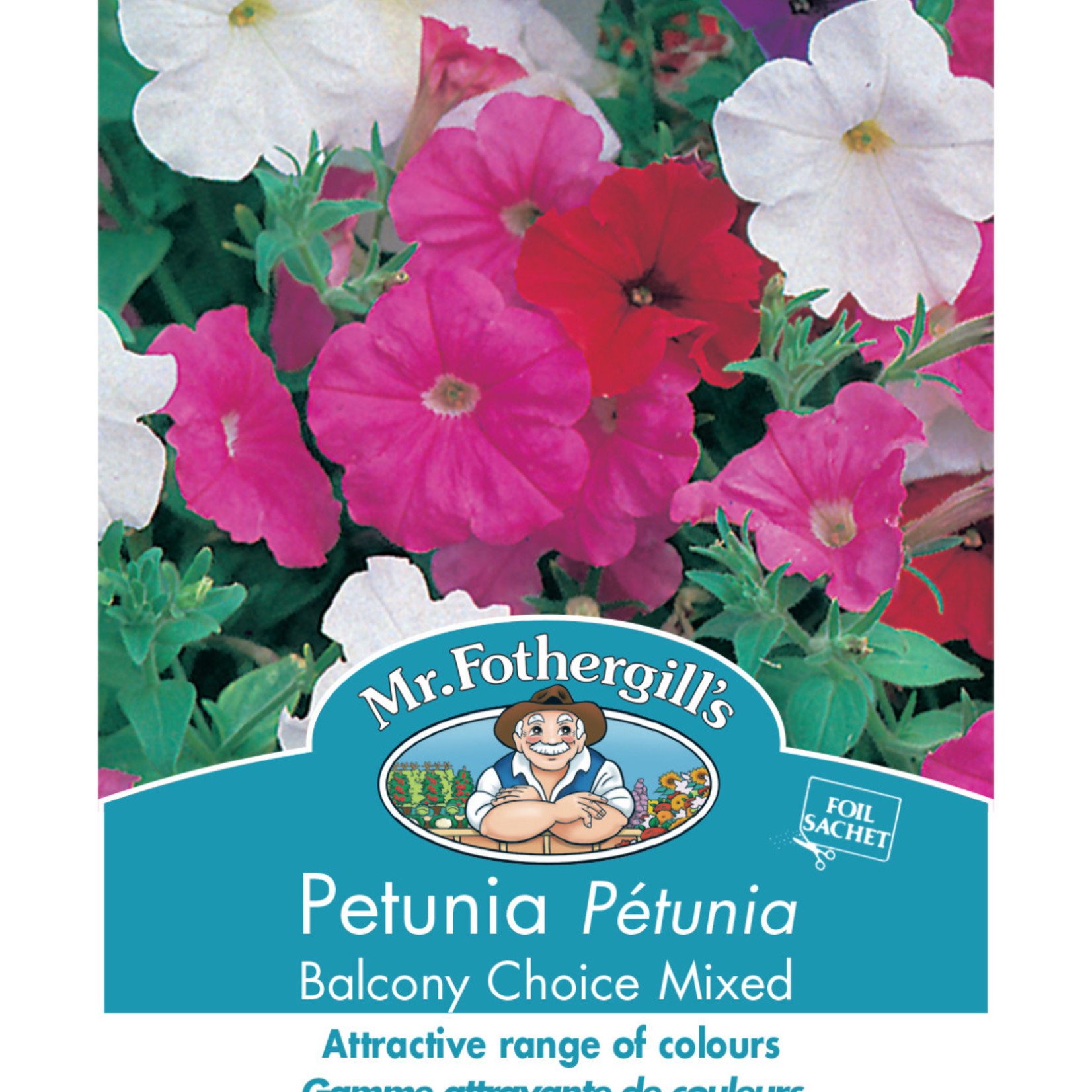 Mr. Fothergill's PETUNIA Balcony Choice Mixed Seeds